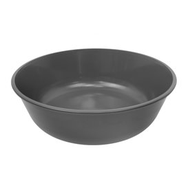 Reusable Durable Reusable Bowl PP Bio Grey “Revolve” 1750ml Ø22cm (100 Units)