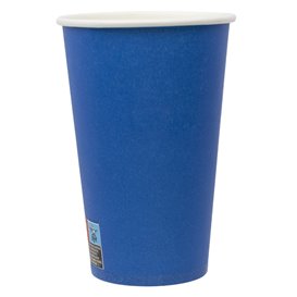 Cardboard Cup “Colores” Blue 600ml Ø9,4cm
 (320 Units)