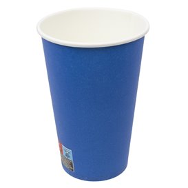 Cardboard Cup “Colores” Blue 600ml Ø9,4cm
 (320 Units)