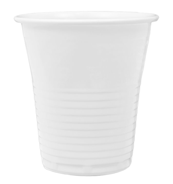 Vaso de Plastico PS White 166ml (100 Units)  