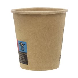 Paper Cup 3Oz/100ml Kraft-Kraft Ø5,8cm (50 Units) 