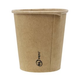 Paper Cup 3Oz/100ml Kraft-Kraft Ø5,8cm (50 Units) 