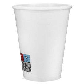 Paper Cup White 12 Oz/360ml Ø8,9cm (40 Units)