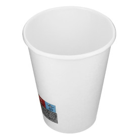 Paper Cup White 12 Oz/360ml Ø8,9cm (40 Units)