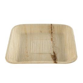 Palm Leaf Plate Square Shape 20x20cm (25 Units) 