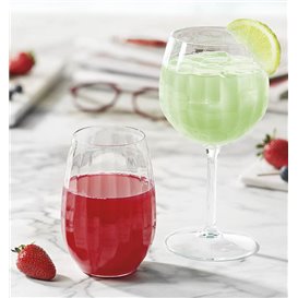 Reusable Durable Tumbler Glass “Venezia” in Tritan 535ml (6 Units)