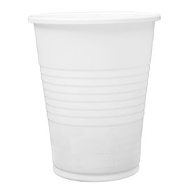 Reusable Plastic Cup in PP White 240ml (100 Units)  