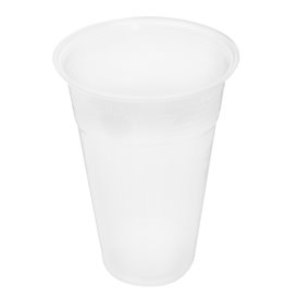 Reusable Plastic Cup in PP Clear 550ml Ø9,0cm (75 Units)  