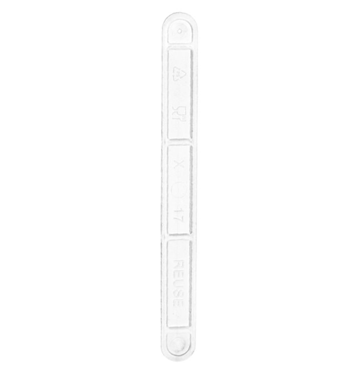 Plastic Coffee Stirrer PS Clear 9cm (100 Units)  