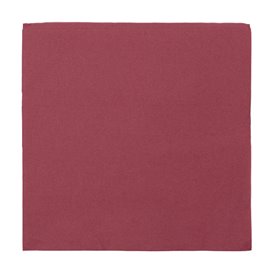 Paper Napkin Double Point 40x40cm 2-ply Burgundy (1.200 Units)