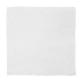 Paper Napkin Double Point 40x40cm 2-ply White (1.200 Units)