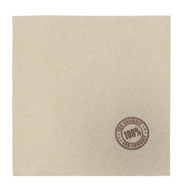 Eco-Friendly Cocktail Napkin Double Point 20x20cm 2-ply (2.400 Units)