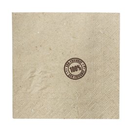 Eco-friendly Cocktail Napkin with Border 20x20cm 2-ply (100 Units)