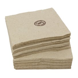 Eco-friendly Cocktail Napkin with Border 20x20cm 2-ply (100 Units)