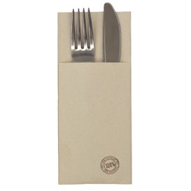 Cutlery Napkin Fold in Eco Paper Micro Point 33x40cm (60 Units)