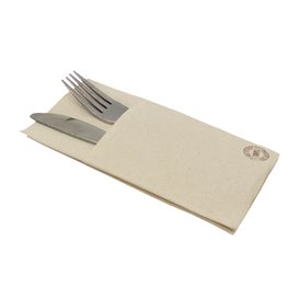 Cutlery Napkin Fold in Eco Paper Micro Point 40x40cm (30 Units)