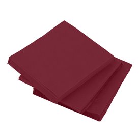 Cocktail Napkin 20x20cm 2-ply Burgundy (2.400 Units)