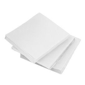 Cocktail Napkin 20x20cm 2-layer White (100 Units)