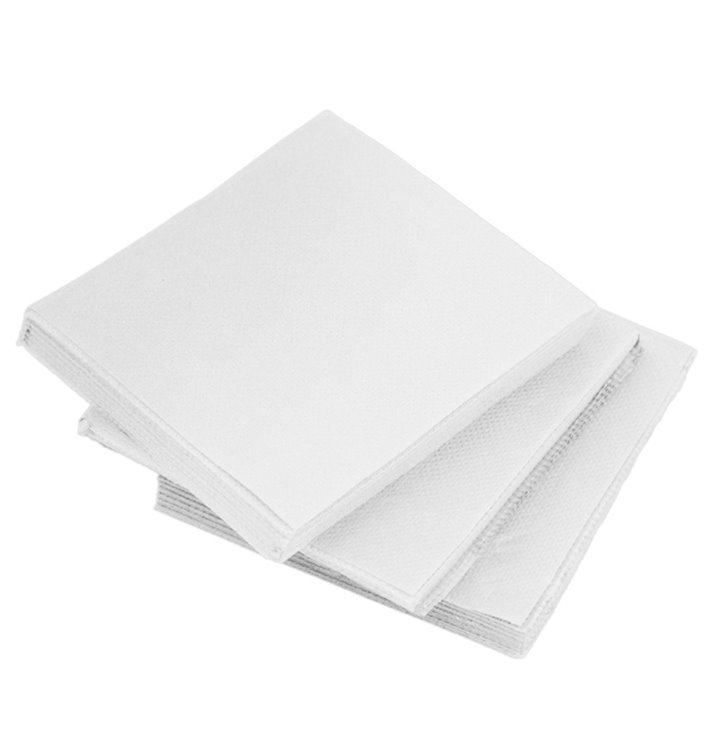 Cocktail Napkin 20x20cm 2-layer White (2.400 Units)