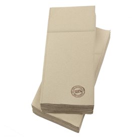 Cutlery Napkin Fold in Eco Paper Micro Point 33x40cm (60 Units)