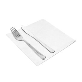 Paper Napkin Double Point 40x40cm 2-ply White (1.200 Units)