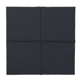 Paper Napkin with Border 40x40cm 2C Black (100 Units)