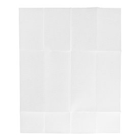 Cutlery Napkin Fold Micropoint 33x40cm White (60 Units)