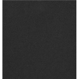 Cutlery Napkin Fold Micropoint 40x40cm Black (30 Units)