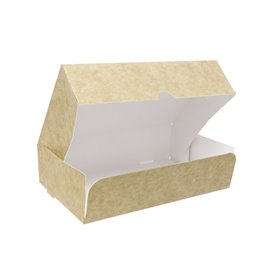 Kraft Cardboard Bakery Box 17,5x11,5x4,7cm 250g (400 Units)