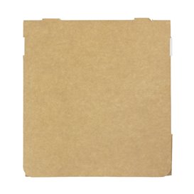 Kraft Cardboard Bakery Box 20,4x15,8x6cm 1kg (20 Units) 