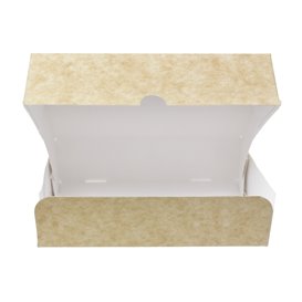 Kraft Cardboard Bakery Box 17,5x11,5x4,7cm 250g (400 Units)