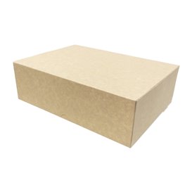 Kraft Cardboard Bakery Box 25,8x18,9x8cm 2kg (20 Units) 