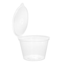 Plastic Container APET Round shape Transparente 125ml (405 Units)