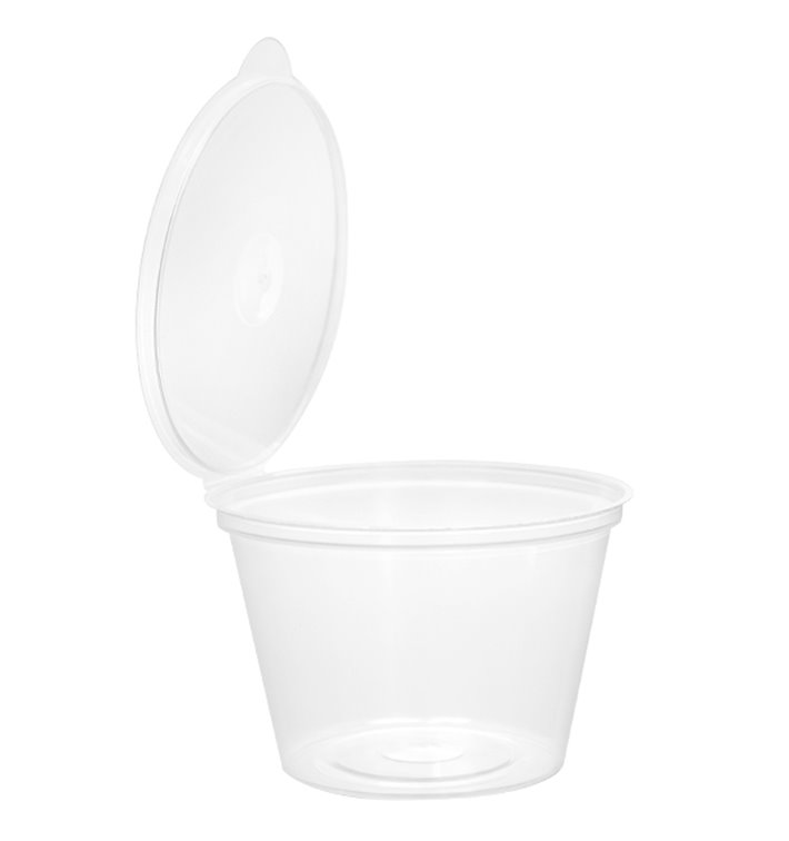 Plastic Container APET Round shape Transparente 125ml (405 Units)