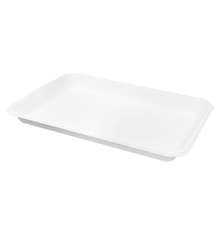 White Sugar Cane Tray 22,5x16cm (500 Units)