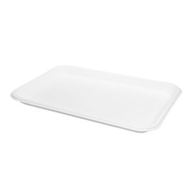 White Sugar Cane Tray 20,5x14,5cm (500 Units)