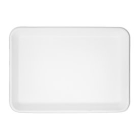 White Sugar Cane Tray 24,5x17,5cm (50 Units) 