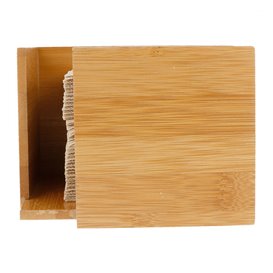 Bamboo Napkin Holder 13,5x13,5x10cm (1 Unit) 