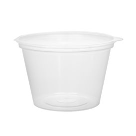 Plastic Container APET Round shape Transparente 125ml (405 Units)