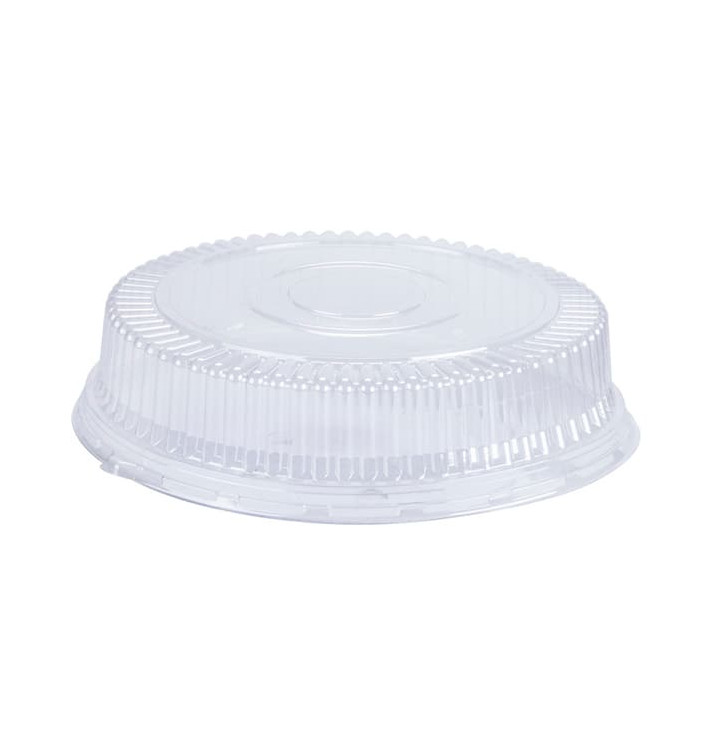 Plastic Dome Lid PS Crystal 15x4cm 