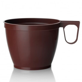 Plastic Cup Brown 180ml (1000 Units)