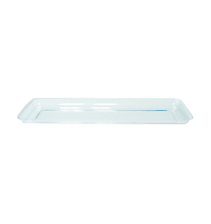 Plastic Tasting Tray PS Water Green 6,5x19 cm 