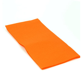 Paper Napkin Double Point Orange 1/8 40x40cm (50 Units) 