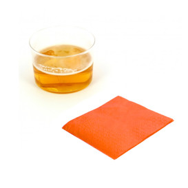 Paper Napkin Orange 20x20cm (100 Units)  