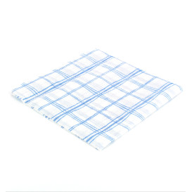 Paper Napkin Blue Square 1 Layer 33x33 (3.840 Units)