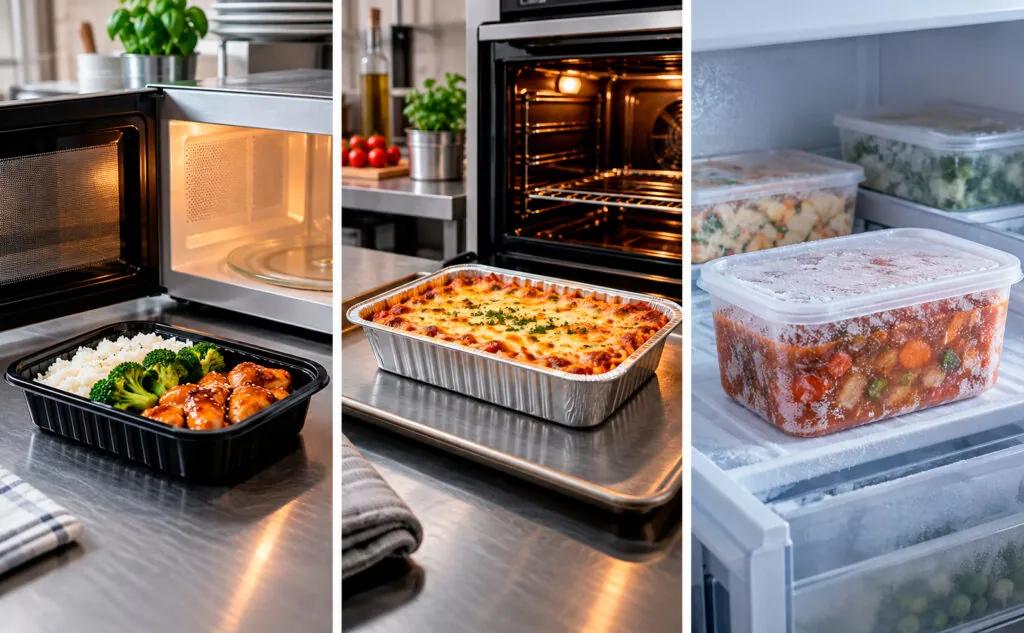 delivery packaging by temperature